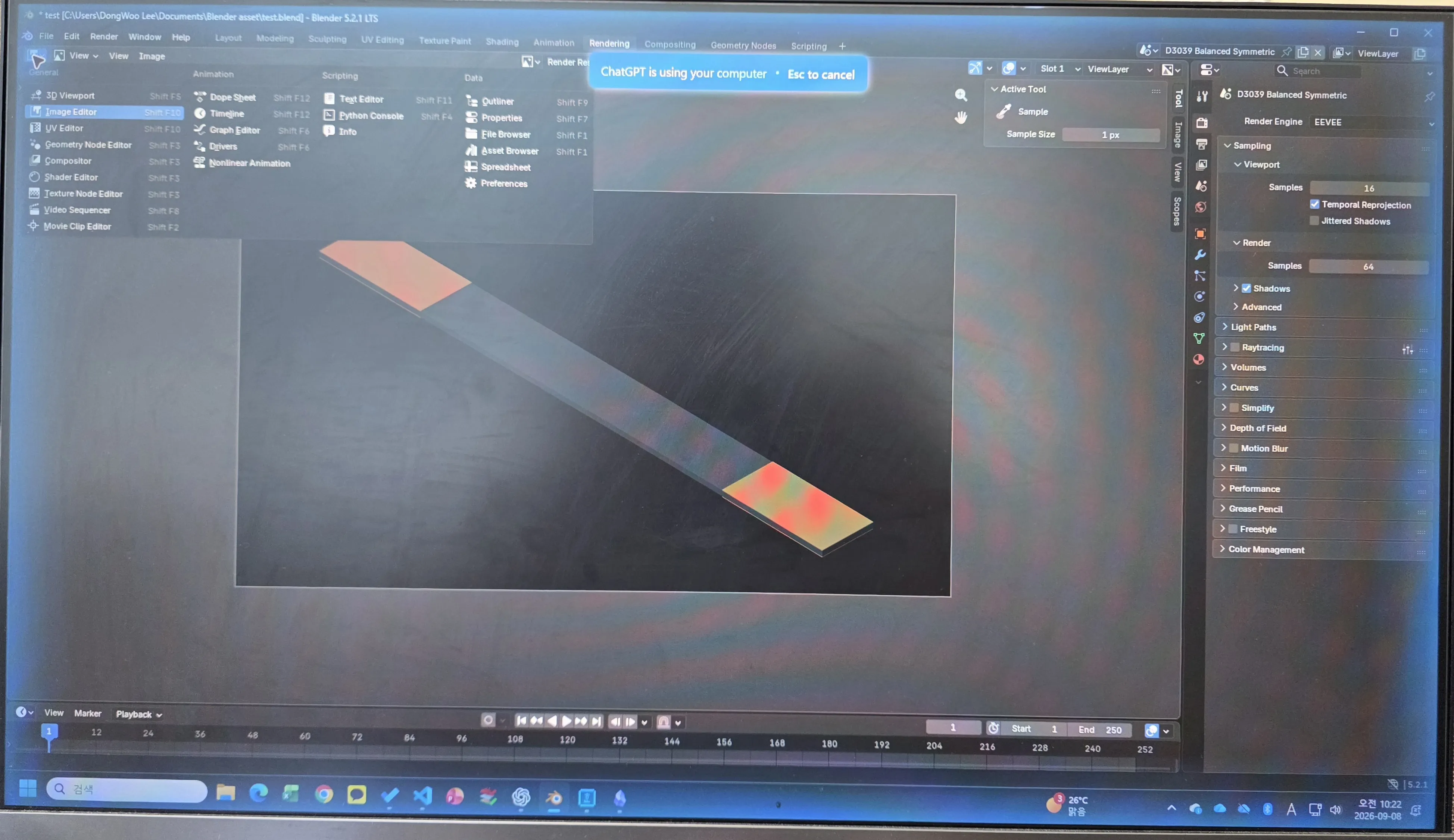 GPT controlling the screen